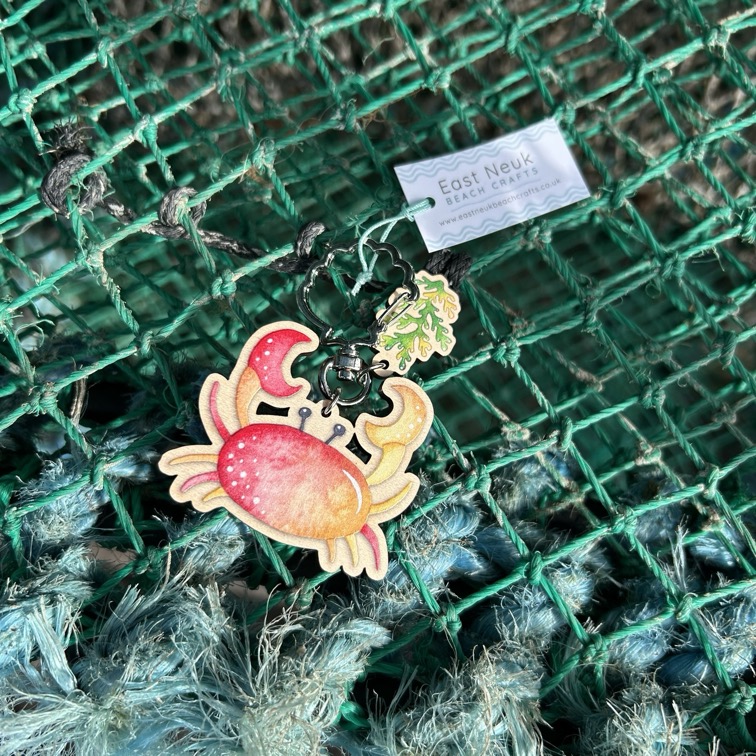 Crab Keyring
